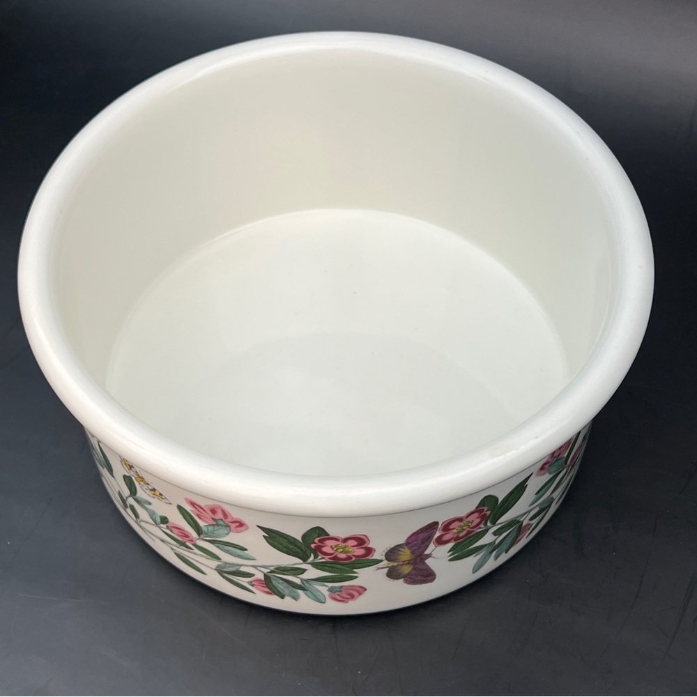Portmeirion Botanic Garden Circa 1818 Large Drum Shape Bowl Butterfly Vintage - Picture 7 of 7